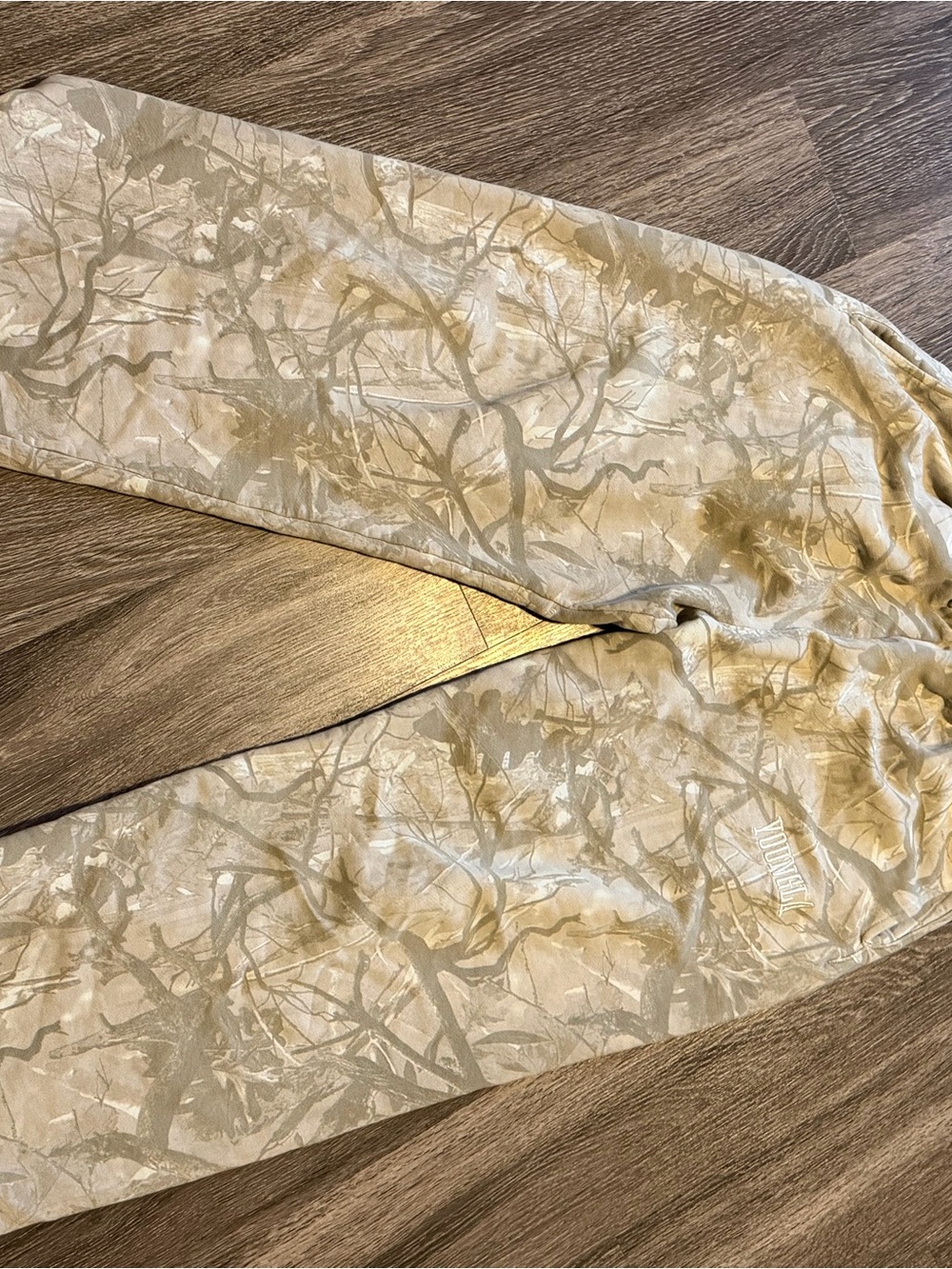 YoungLA Beige Camo Men’s sweatpants